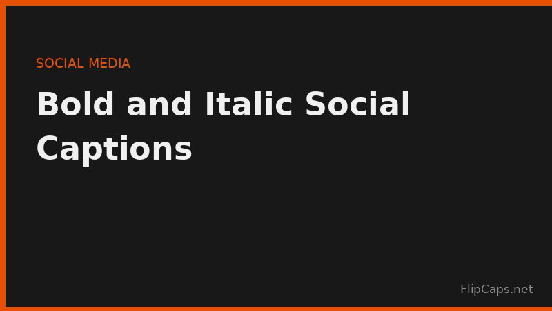 Converting plain text into bold or italic Unicode characters for use in social media captions and bios