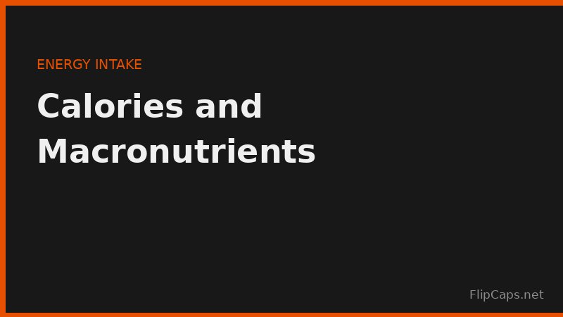 Macronutrient calorie breakdown - fat provides 9 calories per gram, protein and carbs provide 4 calories per gram
