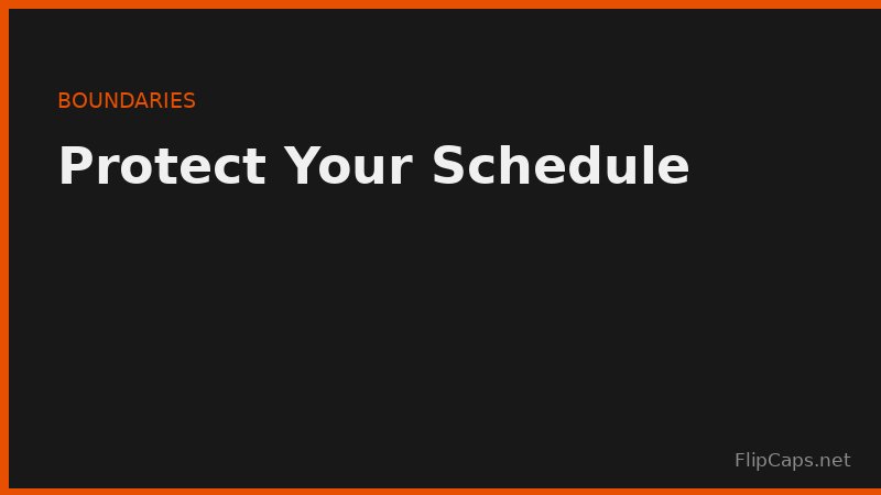 Using alarms to set boundaries around focus time, breaks, and the end of the workday