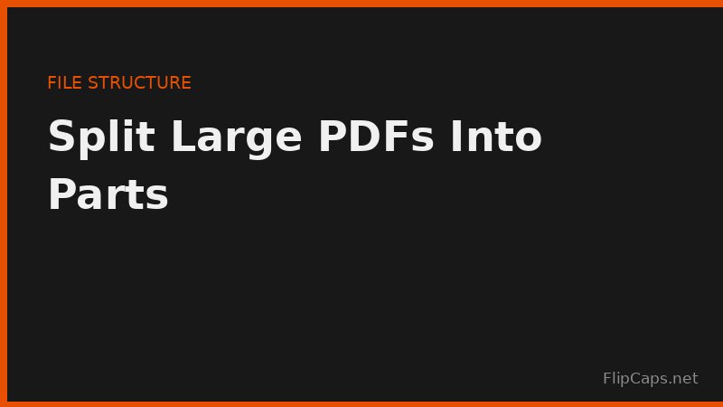 Extracting specific pages from a large PDF to create a smaller file