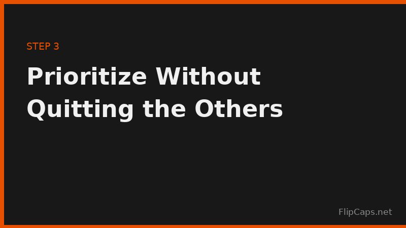 Organizing savings goals into priority tiers - non-negotiable, time-sensitive, and flexible