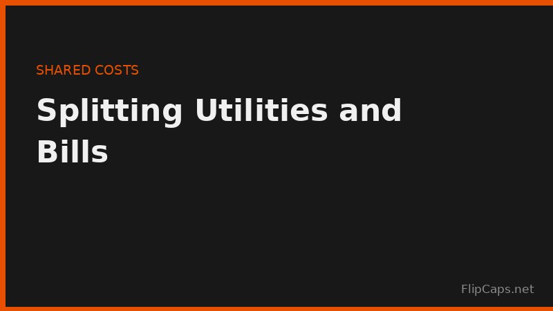 Roommates reviewing utility bills to average shared monthly costs across the household
