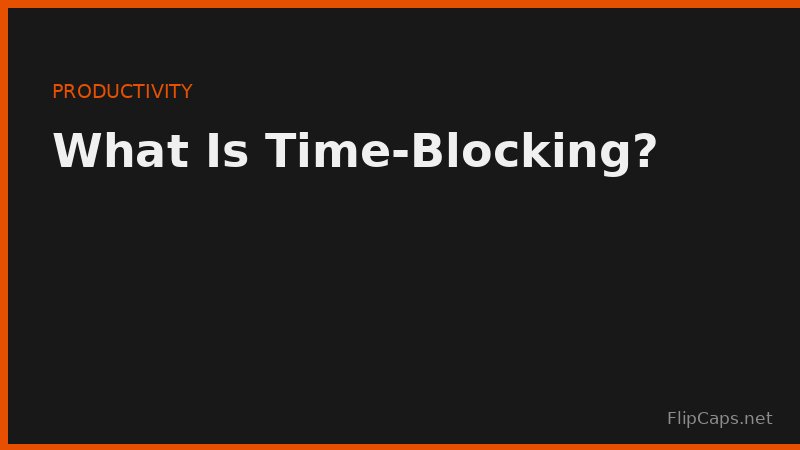 Calendar with time blocks assigned to deep work, shallow work, and admin tasks