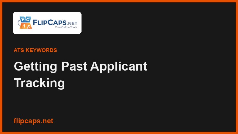 How applicant tracking systems parse resumes and why standard headings and matching keywords improve visibility