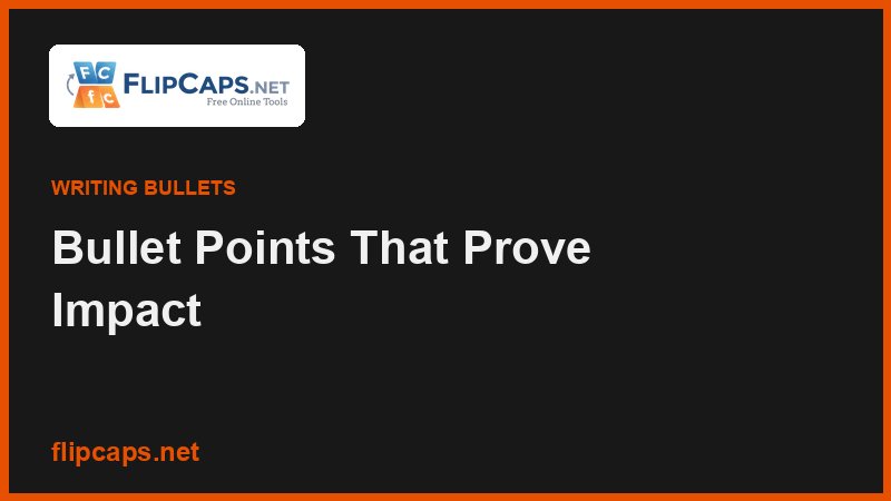 Rewriting resume bullet points from job duties into measurable achievements using action, method and result