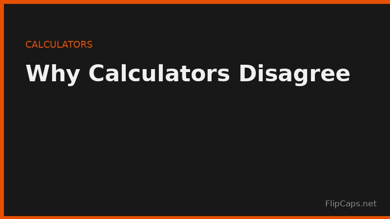Scientific calculator showing correct order of operations for complex expressions
