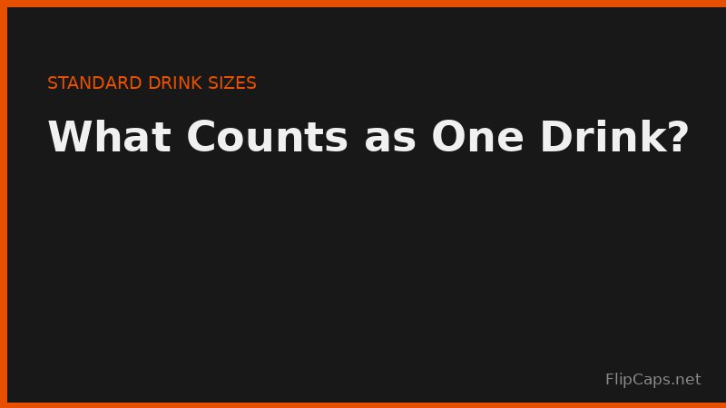 Standard drink sizes for beer, wine, and liquor and how they affect BAC calculations