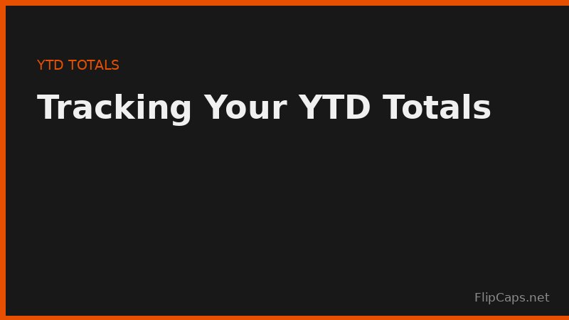 Tracking year-to-date payroll totals against contribution limits