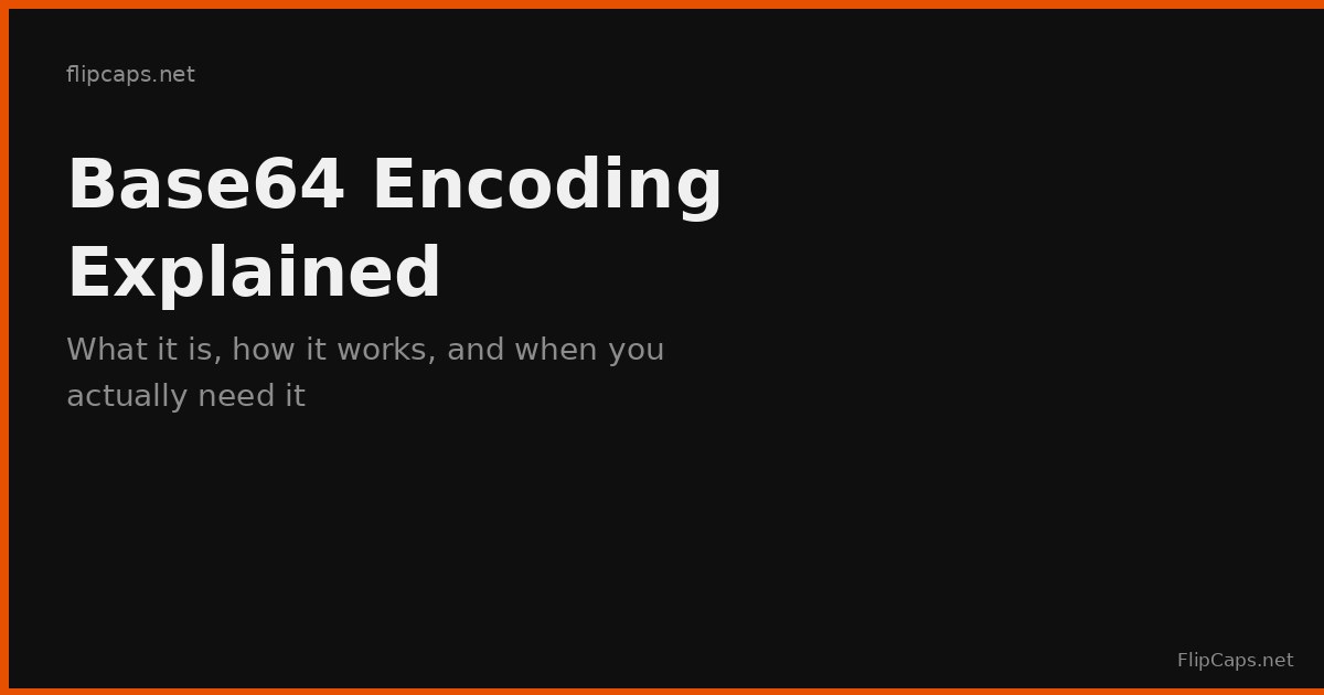 Illustration of Base64 encoding converting binary data into readable text characters
