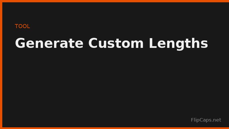 Generating a custom amount of lorem ipsum placeholder text by words, sentences, or paragraphs